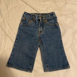 Lucky Brand Baby Blue Jeans Classic Denim 12 Months Unisex